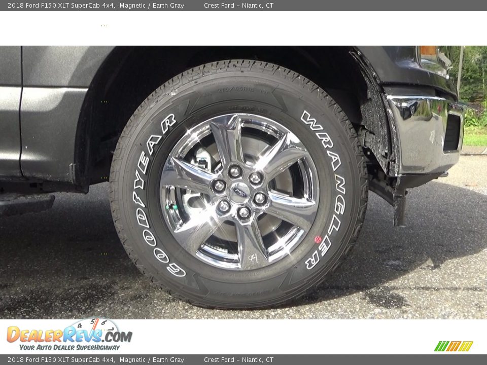 2018 Ford F150 XLT SuperCab 4x4 Magnetic / Earth Gray Photo #26