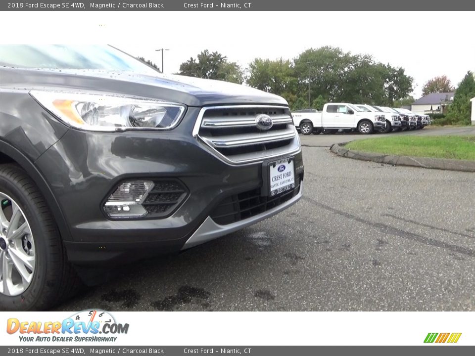 2018 Ford Escape SE 4WD Magnetic / Charcoal Black Photo #27