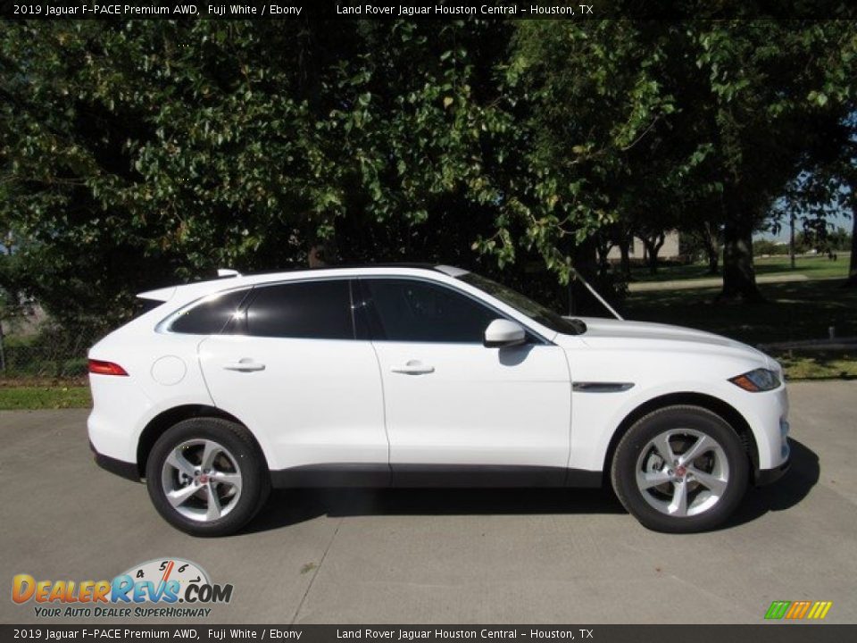 2019 Jaguar F-PACE Premium AWD Fuji White / Ebony Photo #6