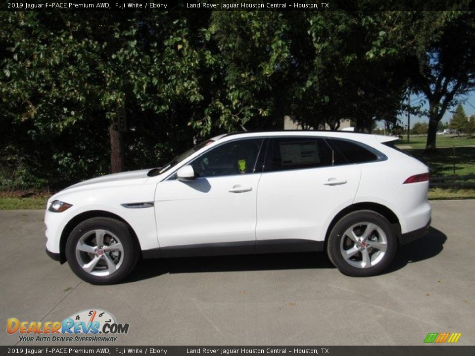 2019 Jaguar F-PACE Premium AWD Fuji White / Ebony Photo #11