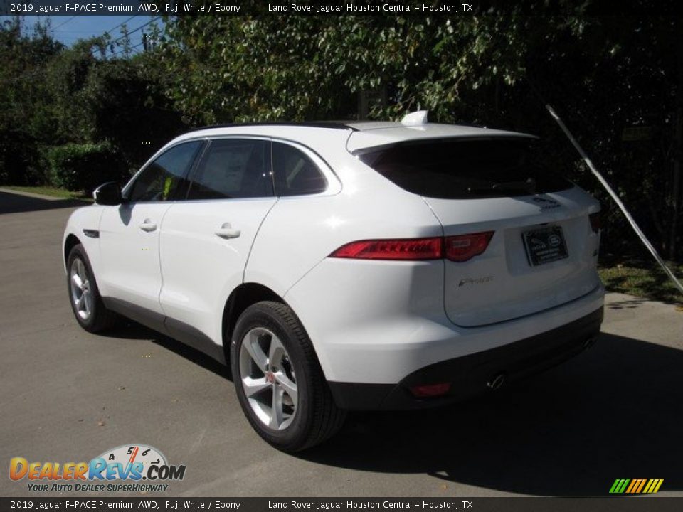 2019 Jaguar F-PACE Premium AWD Fuji White / Ebony Photo #12