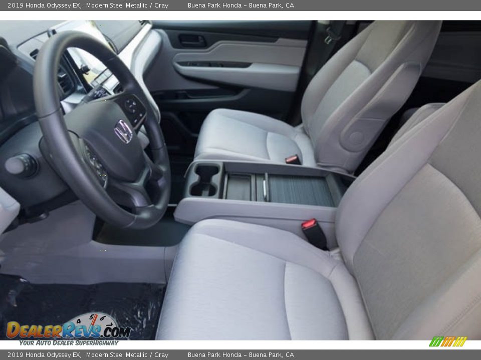2019 Honda Odyssey EX Modern Steel Metallic / Gray Photo #8