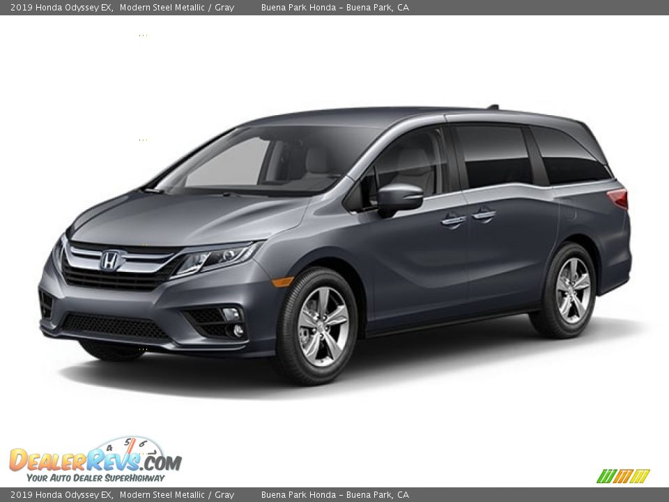 2019 Honda Odyssey EX Modern Steel Metallic / Gray Photo #19