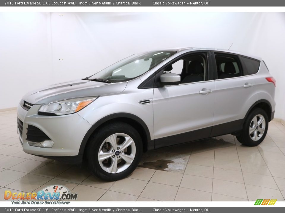 2013 Ford Escape SE 1.6L EcoBoost 4WD Ingot Silver Metallic / Charcoal Black Photo #3