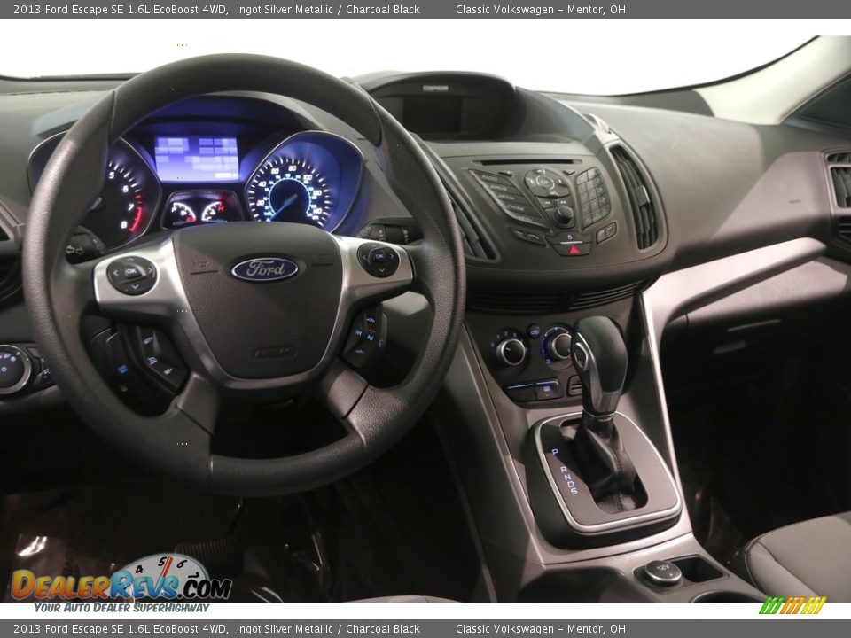 2013 Ford Escape SE 1.6L EcoBoost 4WD Ingot Silver Metallic / Charcoal Black Photo #7