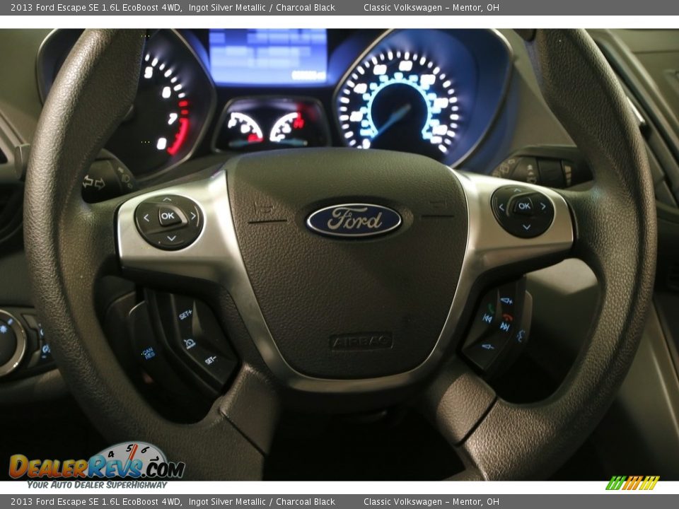 2013 Ford Escape SE 1.6L EcoBoost 4WD Ingot Silver Metallic / Charcoal Black Photo #8