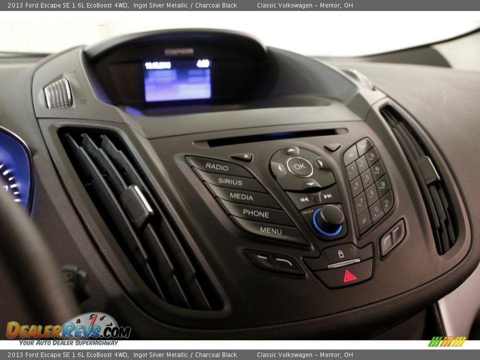 2013 Ford Escape SE 1.6L EcoBoost 4WD Ingot Silver Metallic / Charcoal Black Photo #10