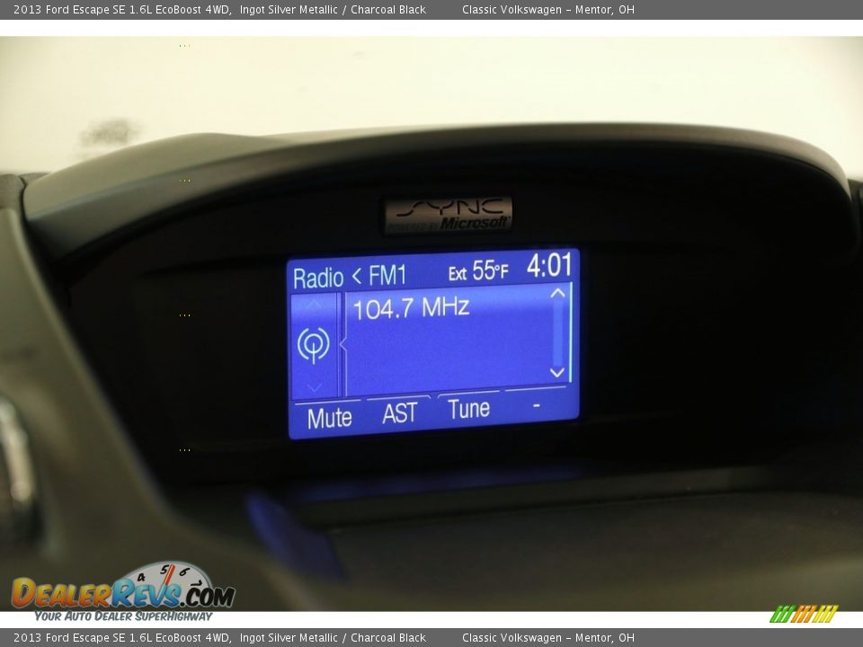 2013 Ford Escape SE 1.6L EcoBoost 4WD Ingot Silver Metallic / Charcoal Black Photo #11