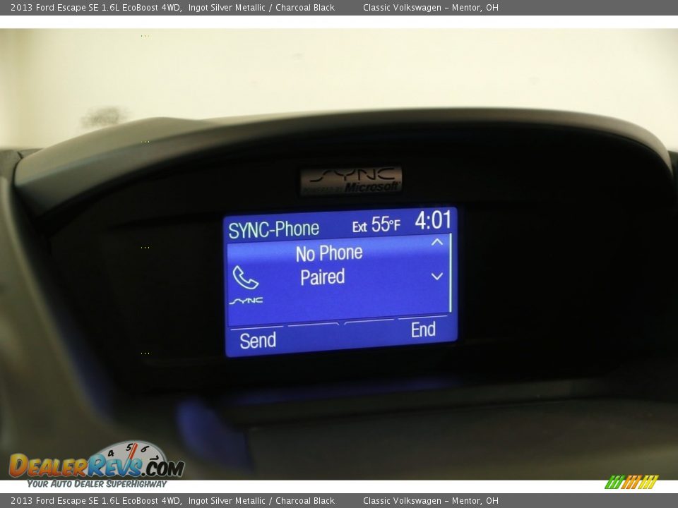 2013 Ford Escape SE 1.6L EcoBoost 4WD Ingot Silver Metallic / Charcoal Black Photo #12