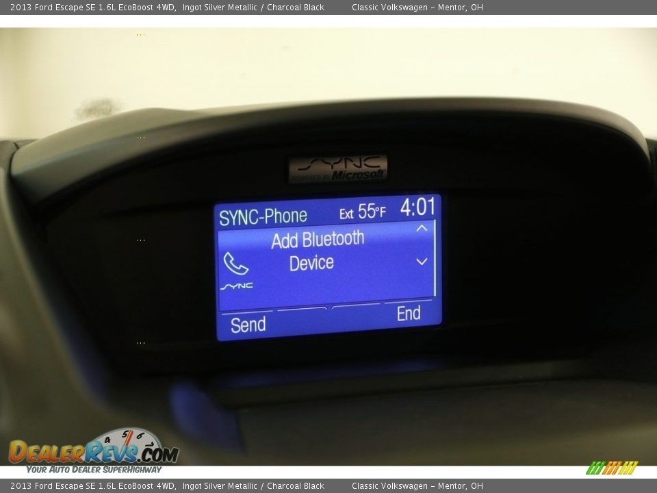 2013 Ford Escape SE 1.6L EcoBoost 4WD Ingot Silver Metallic / Charcoal Black Photo #13