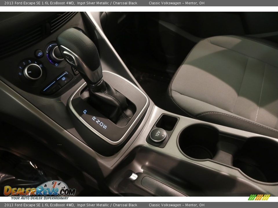 2013 Ford Escape SE 1.6L EcoBoost 4WD Ingot Silver Metallic / Charcoal Black Photo #14