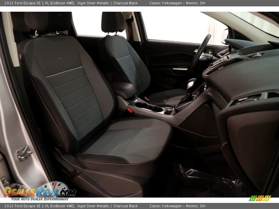 2013 Ford Escape SE 1.6L EcoBoost 4WD Ingot Silver Metallic / Charcoal Black Photo #16