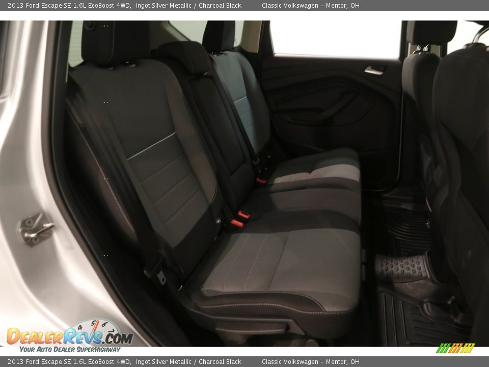 2013 Ford Escape SE 1.6L EcoBoost 4WD Ingot Silver Metallic / Charcoal Black Photo #17