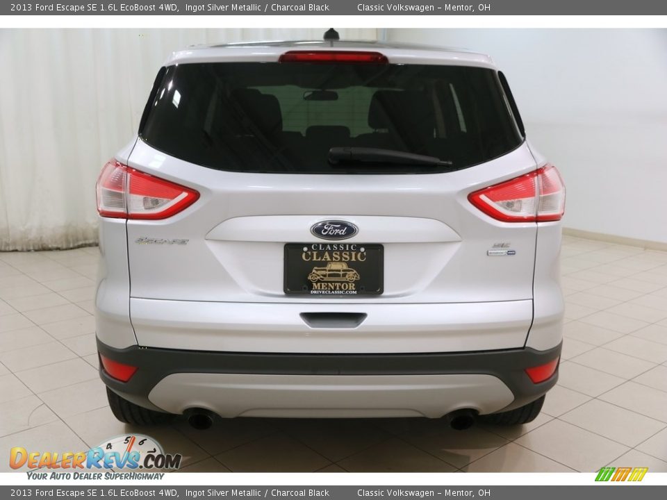 2013 Ford Escape SE 1.6L EcoBoost 4WD Ingot Silver Metallic / Charcoal Black Photo #19