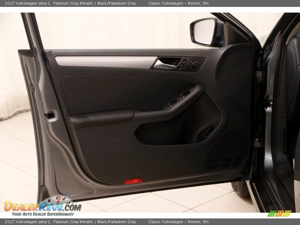 2017 Volkswagen Jetta S Platinum Gray Metallic / Black/Palladium Gray Photo #4