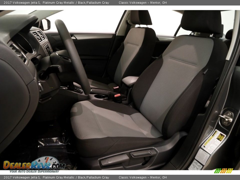 2017 Volkswagen Jetta S Platinum Gray Metallic / Black/Palladium Gray Photo #5