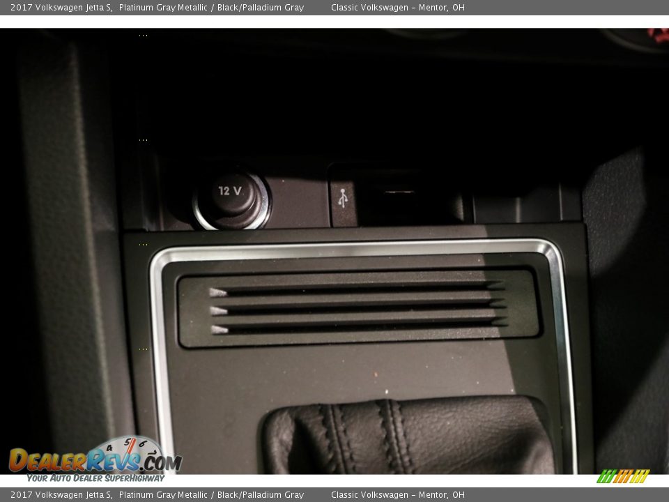2017 Volkswagen Jetta S Platinum Gray Metallic / Black/Palladium Gray Photo #13