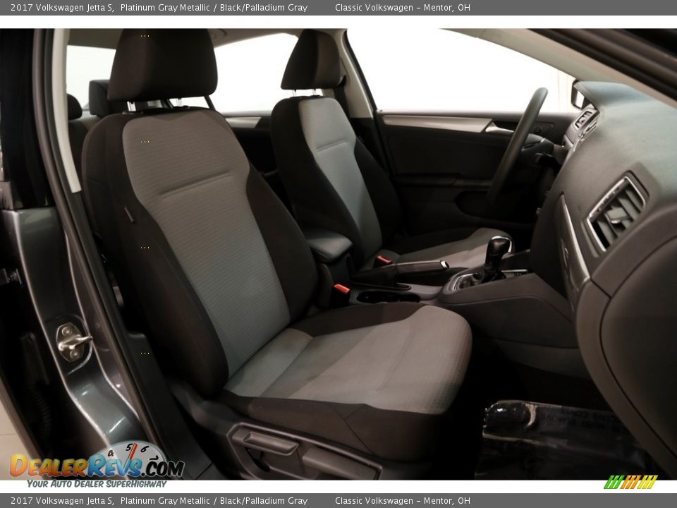 2017 Volkswagen Jetta S Platinum Gray Metallic / Black/Palladium Gray Photo #14