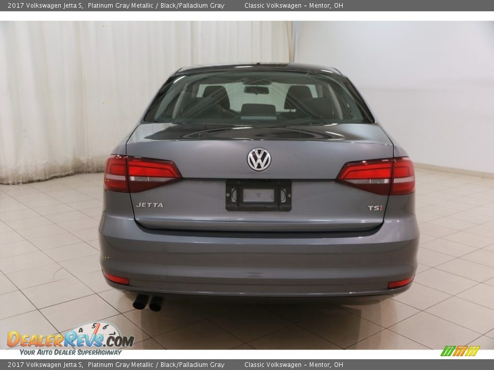 2017 Volkswagen Jetta S Platinum Gray Metallic / Black/Palladium Gray Photo #17