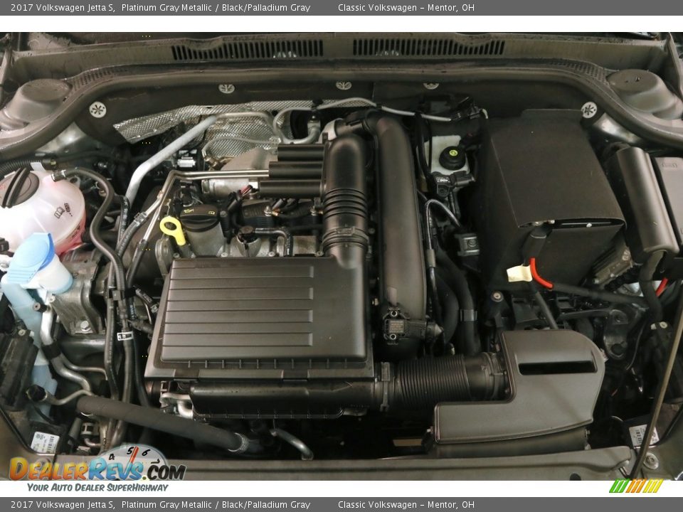 2017 Volkswagen Jetta S Platinum Gray Metallic / Black/Palladium Gray Photo #18