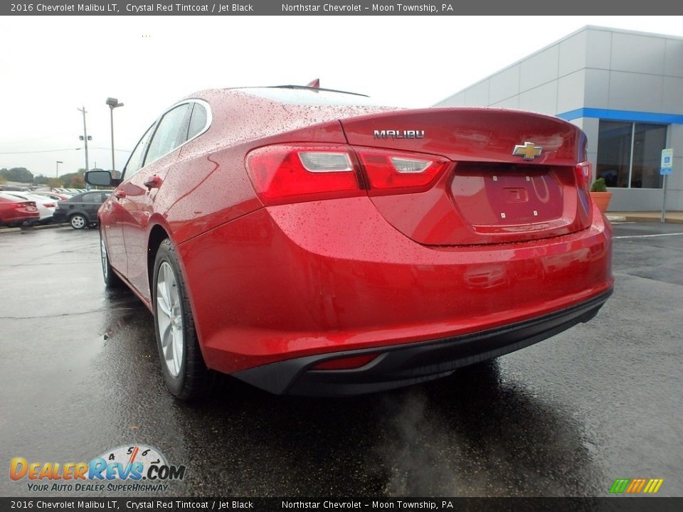 2016 Chevrolet Malibu LT Crystal Red Tintcoat / Jet Black Photo #5