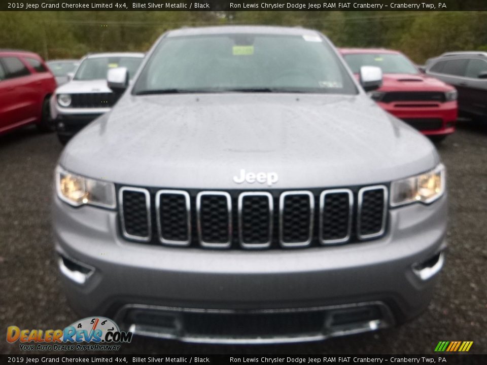 2019 Jeep Grand Cherokee Limited 4x4 Billet Silver Metallic / Black Photo #8