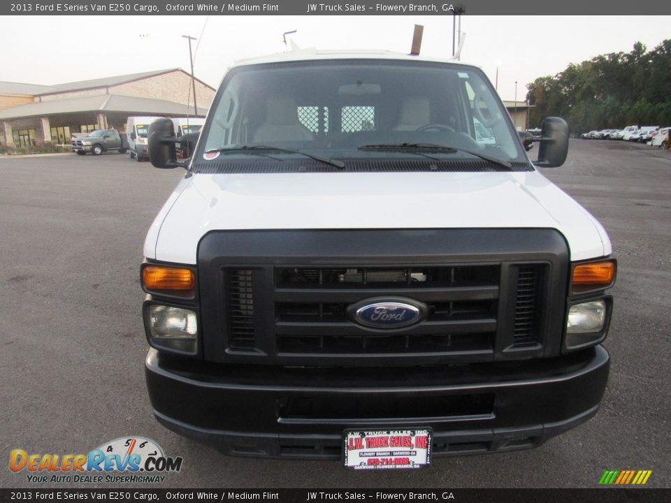 2013 Ford E Series Van E250 Cargo Oxford White / Medium Flint Photo #8