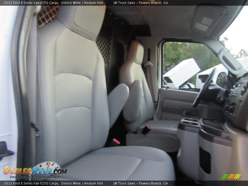 2013 Ford E Series Van E250 Cargo Oxford White / Medium Flint Photo #21