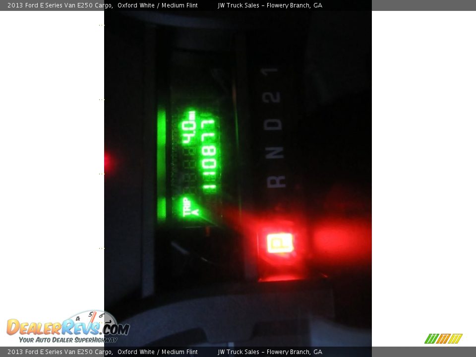 2013 Ford E Series Van E250 Cargo Oxford White / Medium Flint Photo #29