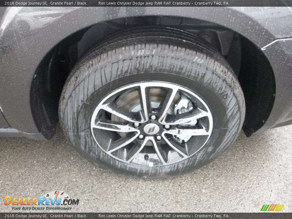 2018 Dodge Journey SE Granite Pearl / Black Photo #8