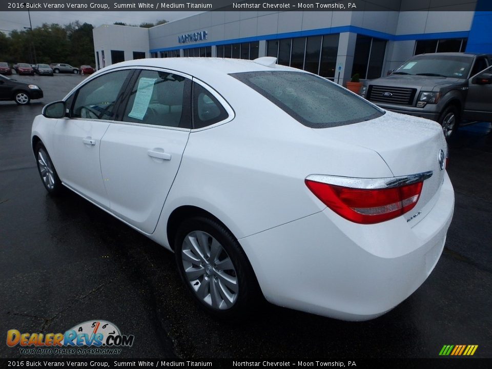 2016 Buick Verano Verano Group Summit White / Medium Titanium Photo #4