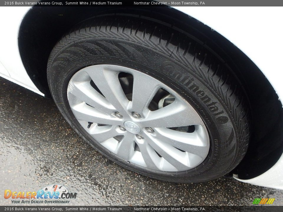 2016 Buick Verano Verano Group Summit White / Medium Titanium Photo #13