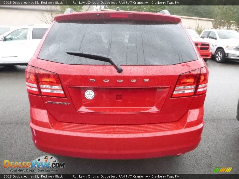 2018 Dodge Journey SE Redline / Black Photo #4