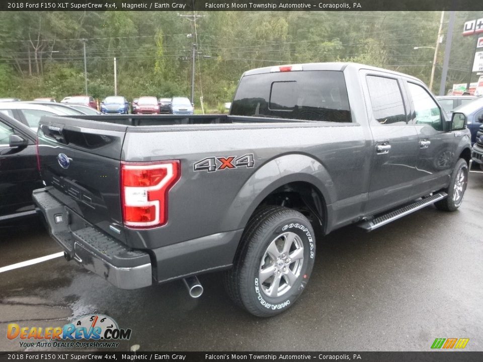 2018 Ford F150 XLT SuperCrew 4x4 Magnetic / Earth Gray Photo #2