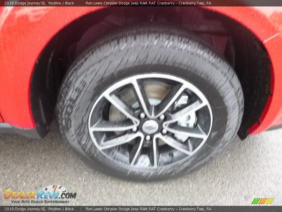 2018 Dodge Journey SE Redline / Black Photo #9