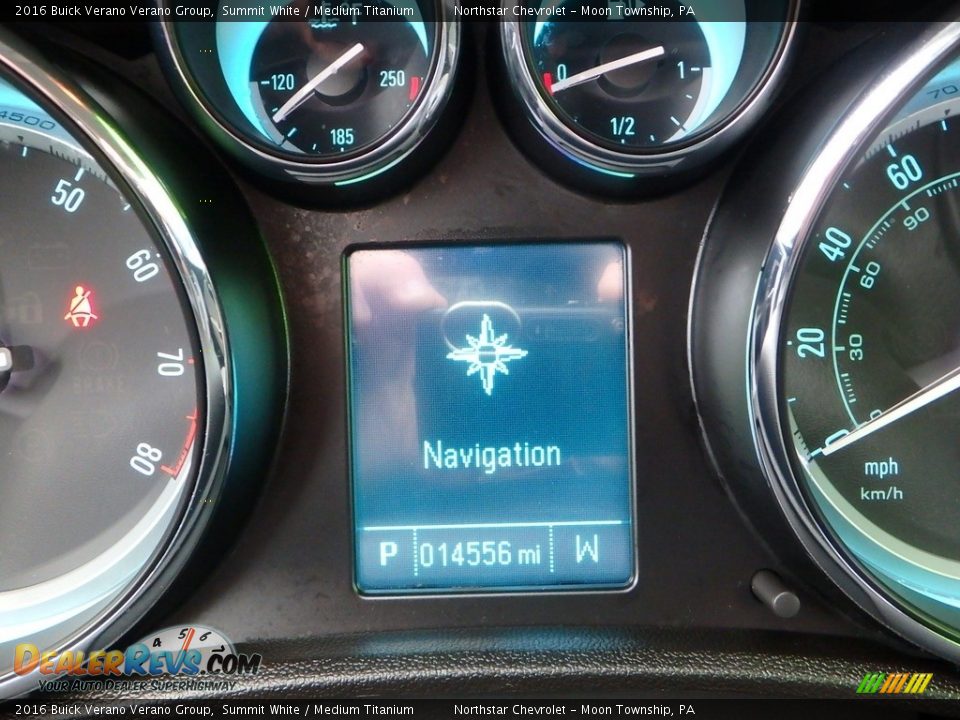 2016 Buick Verano Verano Group Summit White / Medium Titanium Photo #29