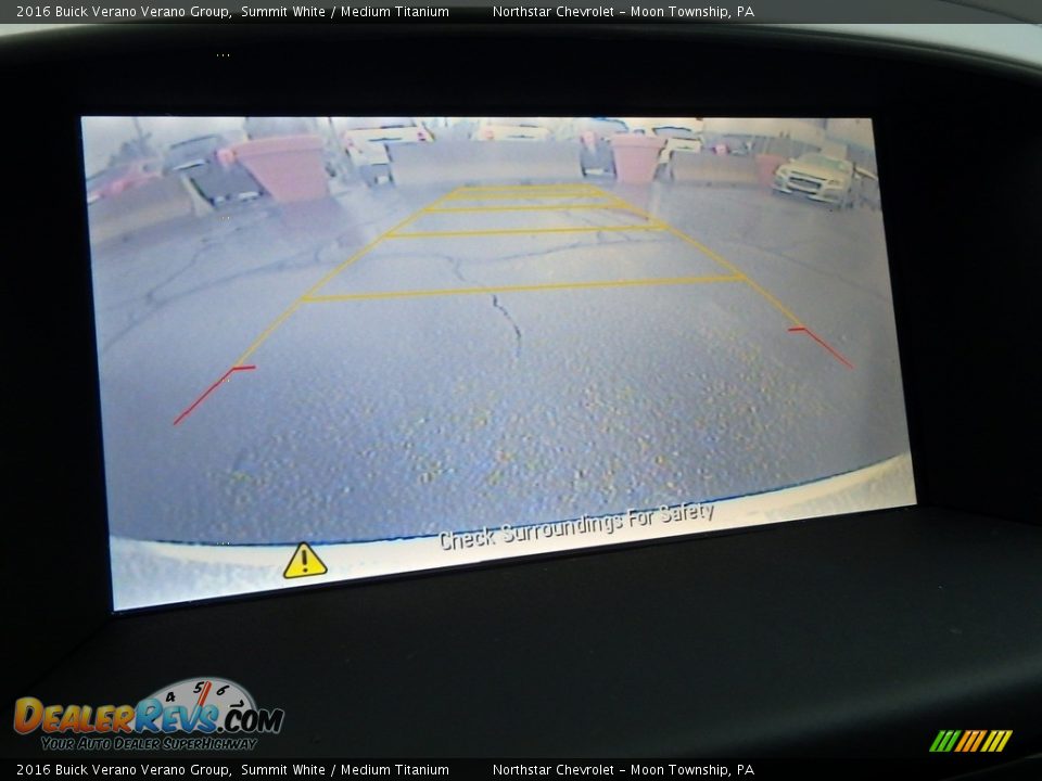 2016 Buick Verano Verano Group Summit White / Medium Titanium Photo #30