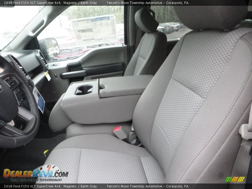 2018 Ford F150 XLT SuperCrew 4x4 Magnetic / Earth Gray Photo #11