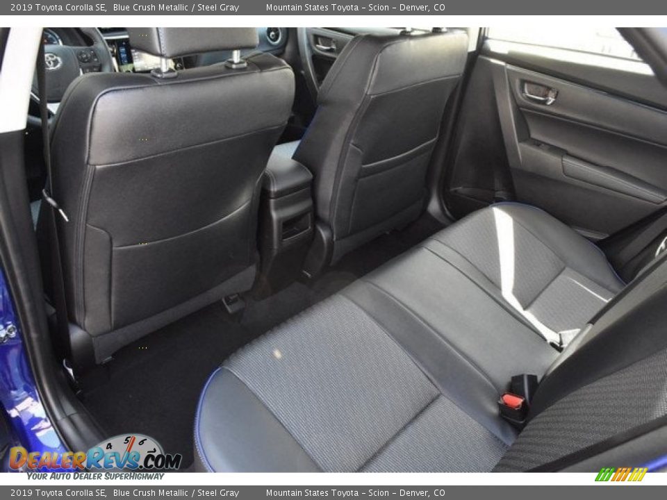 Rear Seat of 2019 Toyota Corolla SE Photo #13