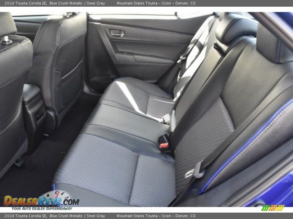 Rear Seat of 2019 Toyota Corolla SE Photo #14