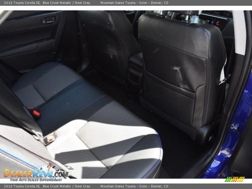 2019 Toyota Corolla SE Blue Crush Metallic / Steel Gray Photo #16