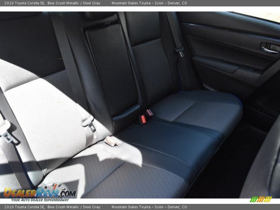 2019 Toyota Corolla SE Blue Crush Metallic / Steel Gray Photo #18