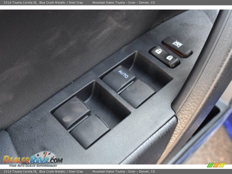 2019 Toyota Corolla SE Blue Crush Metallic / Steel Gray Photo #23
