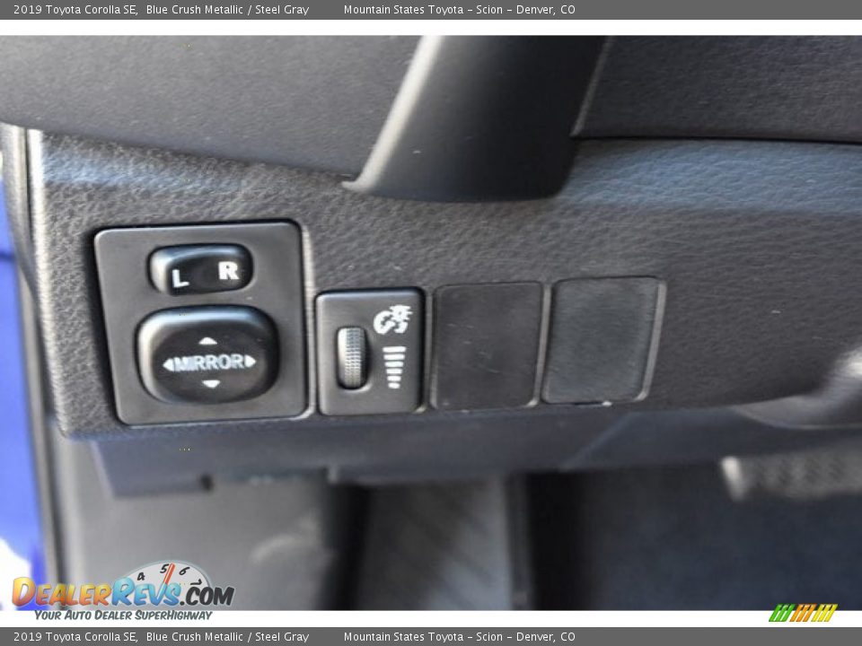 2019 Toyota Corolla SE Blue Crush Metallic / Steel Gray Photo #24