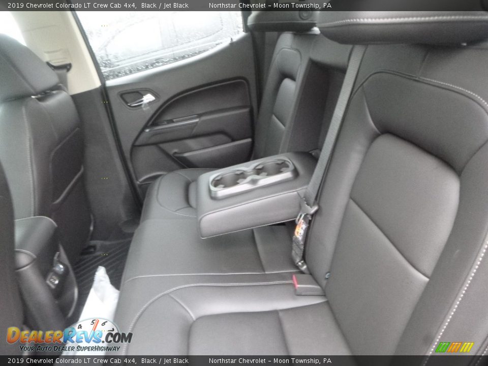 2019 Chevrolet Colorado LT Crew Cab 4x4 Black / Jet Black Photo #12