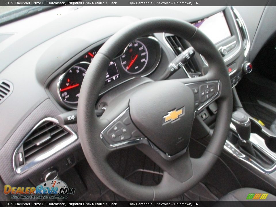 2019 Chevrolet Cruze LT Hatchback Nightfall Gray Metallic / Black Photo #9