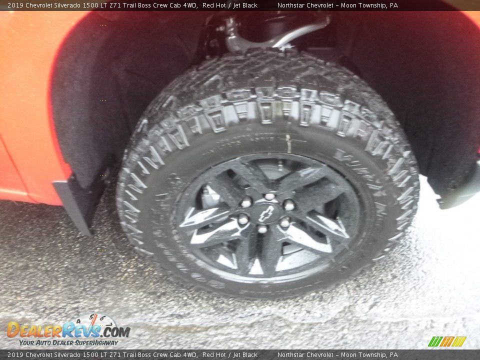 2019 Chevrolet Silverado 1500 LT Z71 Trail Boss Crew Cab 4WD Red Hot / Jet Black Photo #8