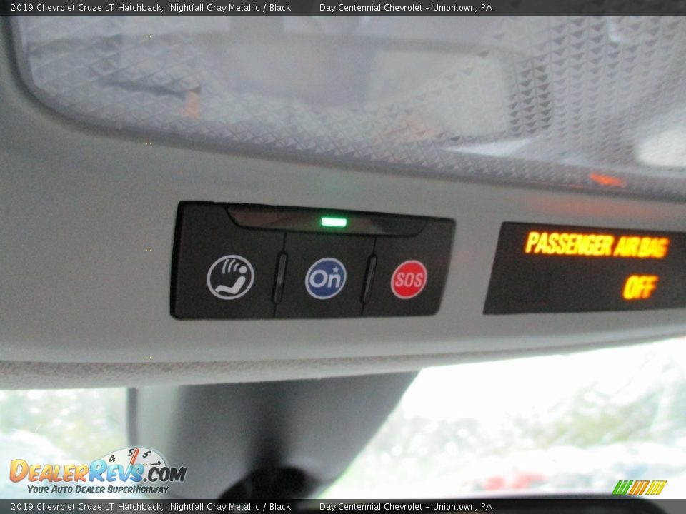 2019 Chevrolet Cruze LT Hatchback Nightfall Gray Metallic / Black Photo #13