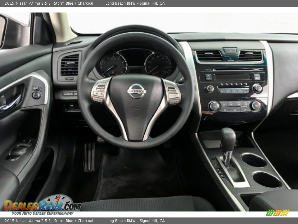 2015 Nissan Altima 2.5 S Storm Blue / Charcoal Photo #4