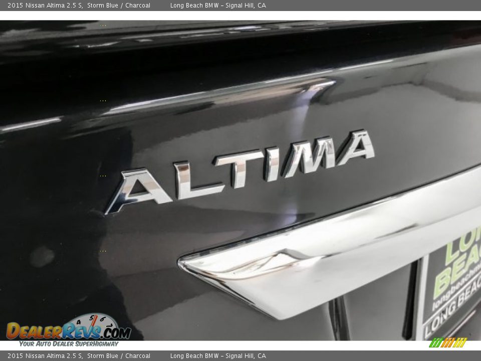 2015 Nissan Altima 2.5 S Storm Blue / Charcoal Photo #7